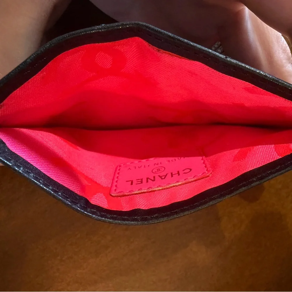 CHANEL Black Quilted Cambon Card Case - Picture 10 of 13